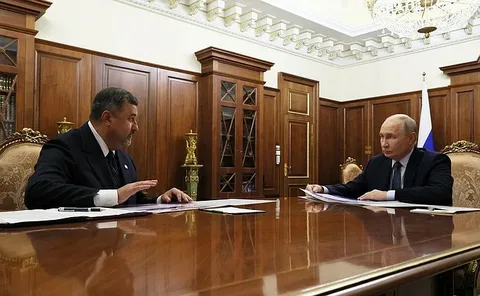 Федор Щукин доложил Владимиру   Путину о текущей обстановке в республике