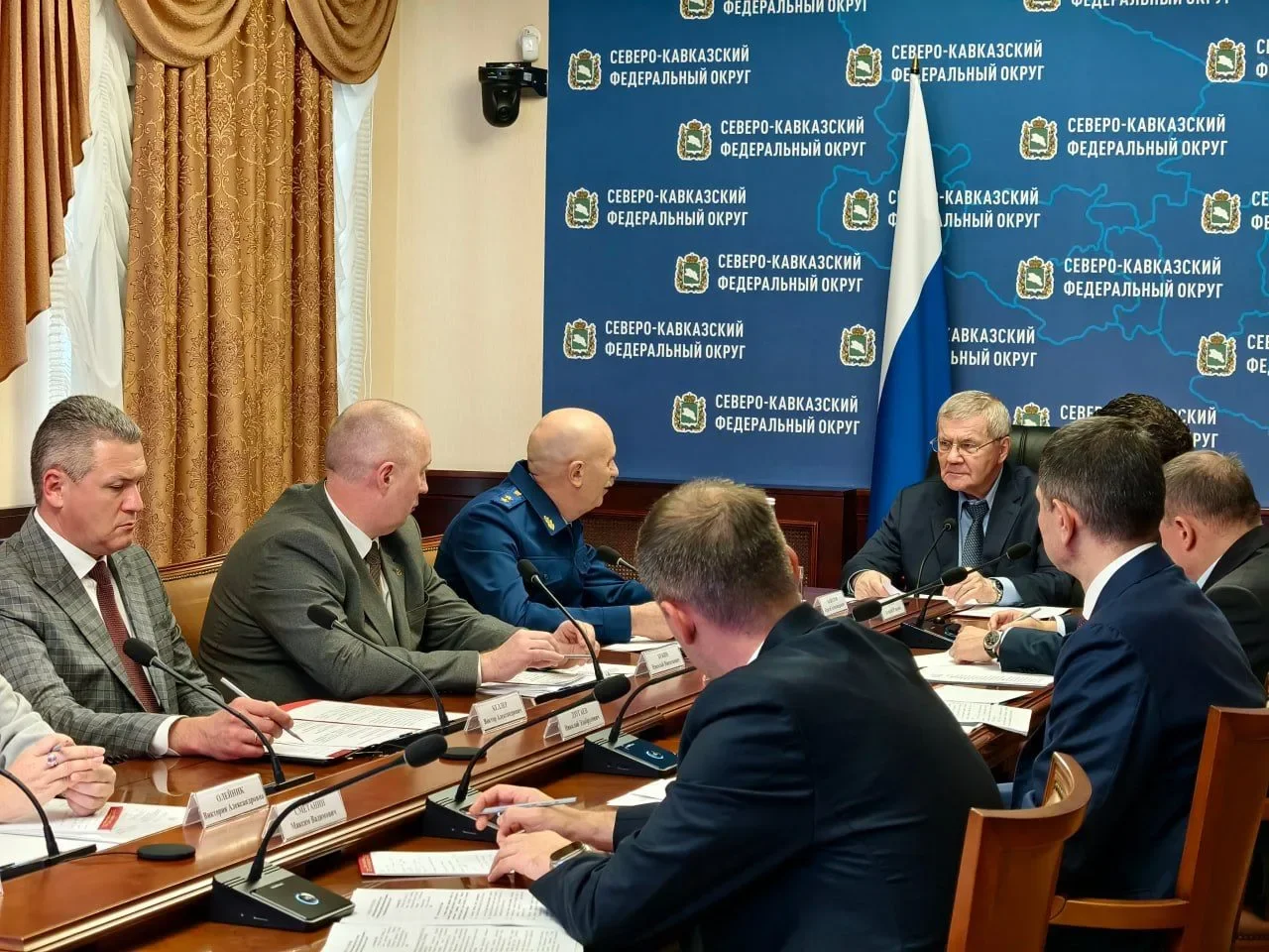 Федор Щукин участвовал в совещании по пресечению незаконных финансовых операций в СКФО