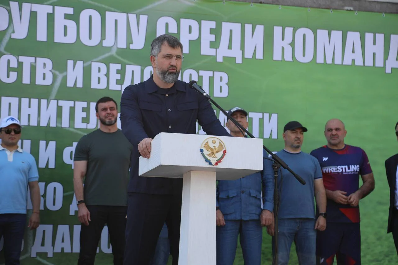 В Махачкале прошел Республиканский турнир по футболу среди органов власти