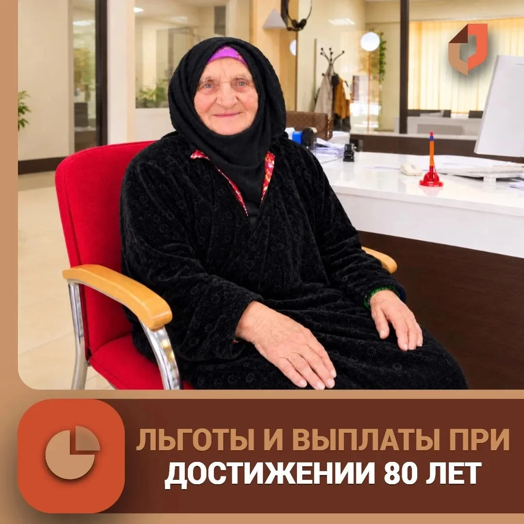 Льготы и выплаты для пенсионеров, достигших 80 лет