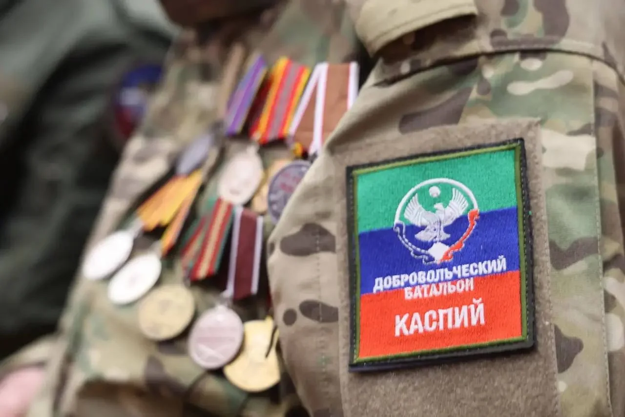 Федор Щукин поздравил батальон "Каспий"с третьей годовщиной создания