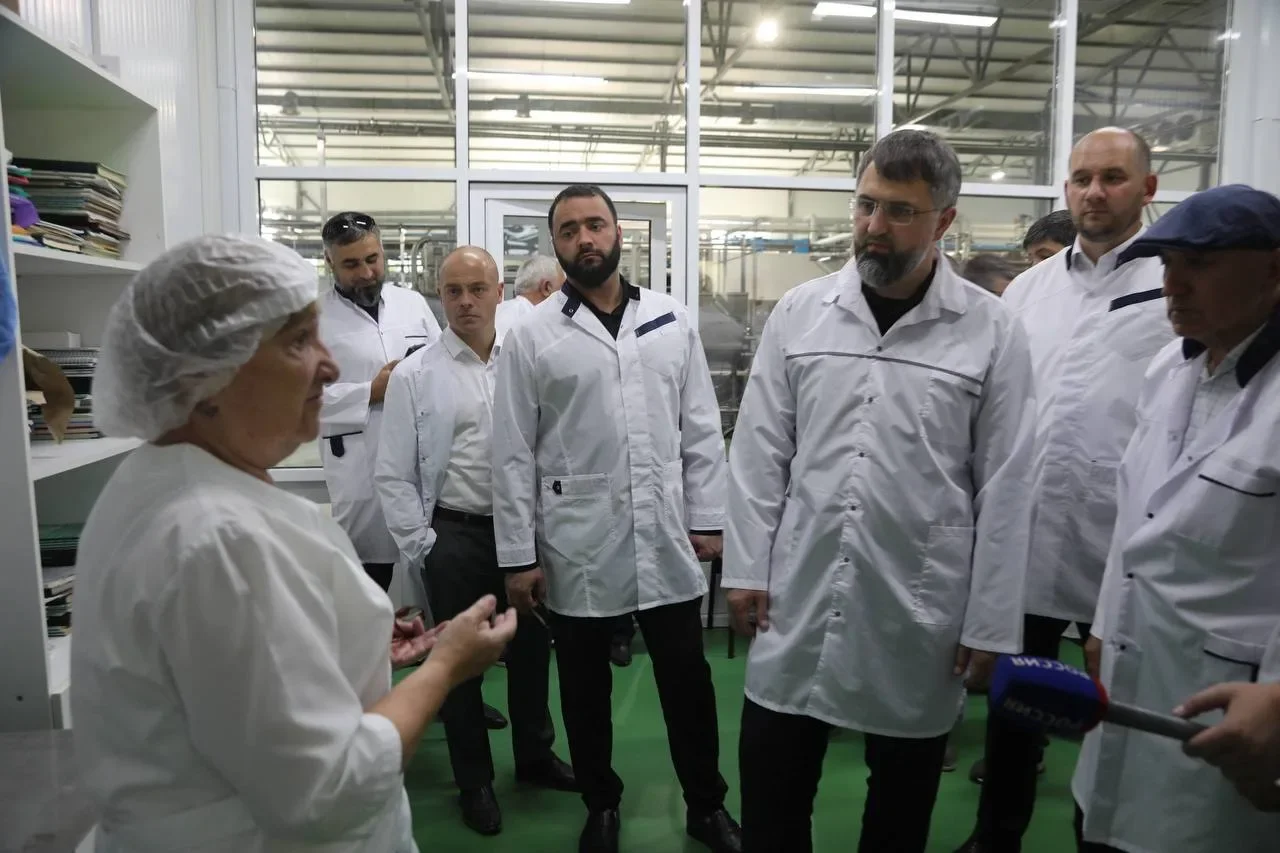 Премьер-министр Дагестана псетил  Кизляр-Урицкий мясокомбинат