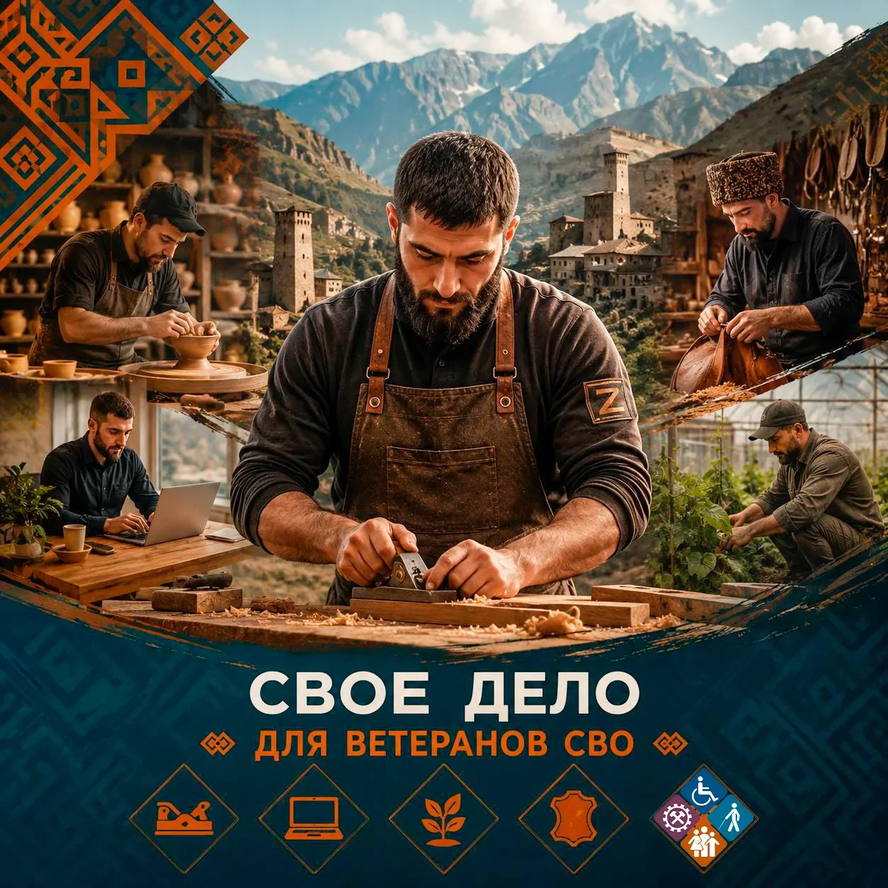 Свое дело для ветеранов СВО
