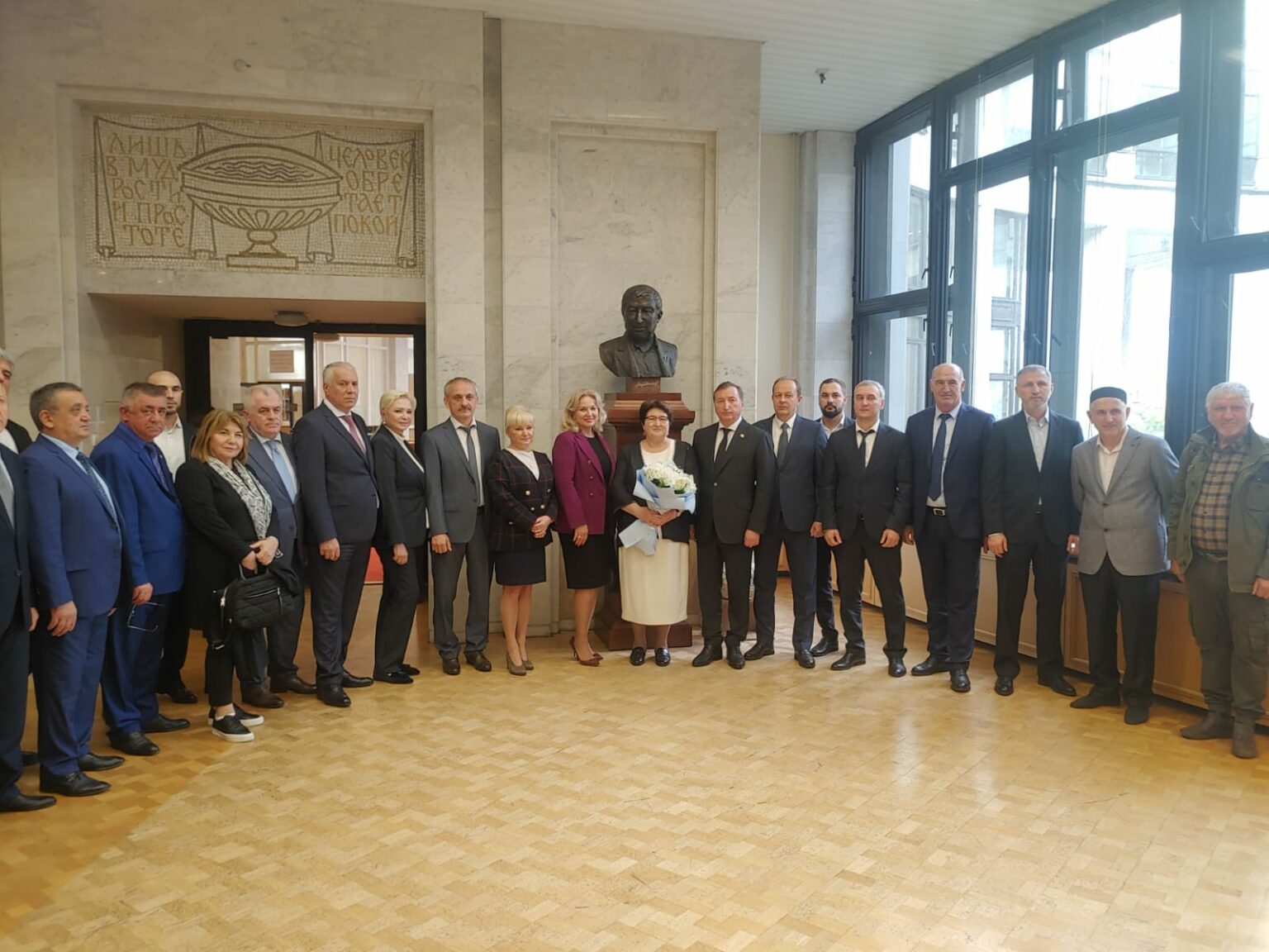 Торжественные мероприятия к 100-летию Расула Гамзатова в Санкт-Петербурге