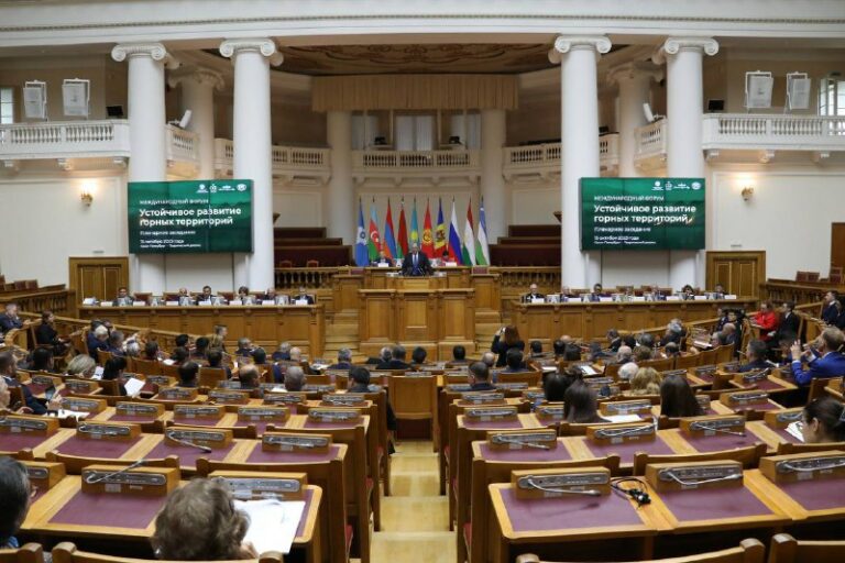 Форум «Устойчивое развитие горных территорий» предложили проводить на постоянной основе