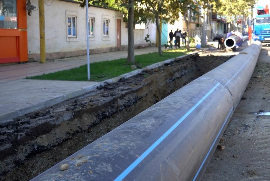 В Дербенте продолжается строительство водовода «Кайтаг-Дербент»