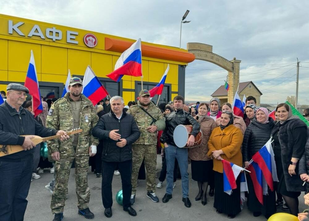Торжественная встреча участников СВО состоялась в селении Эндирей