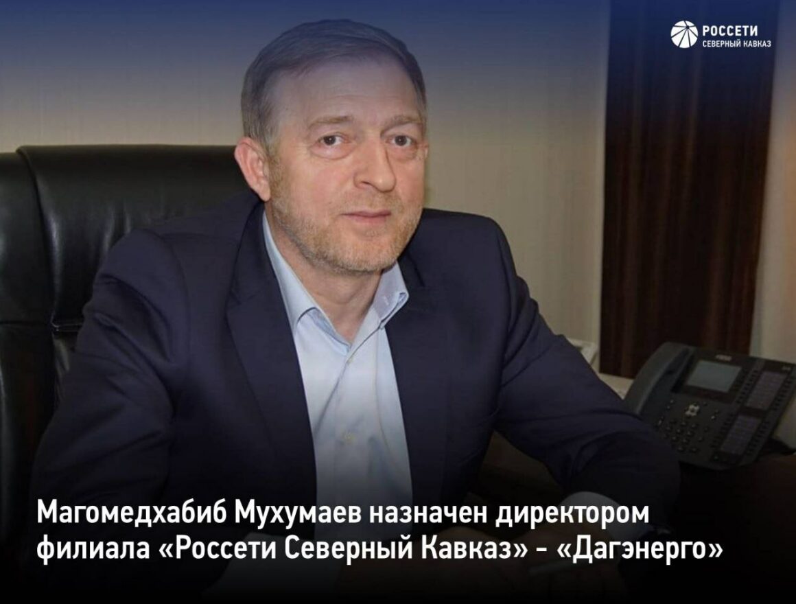 Магомедхабиб Мухумаев назначен руководителем филиала «Дагэнерго»