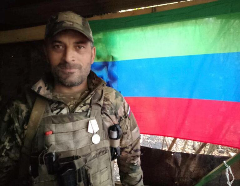 Медалью «За спасение погибавших» в ходе СВО награжден уроженец Новолакского района