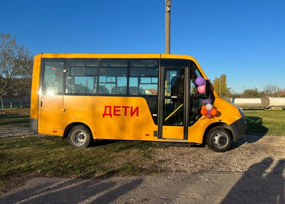 Новый школьный автобус поступил в МКОУ "Бамматюртовская СОШ им. М.М. Муталимова"