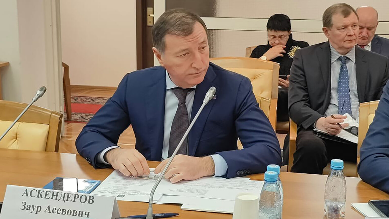 Заур Аскендеров принял участие в заседании Комиссии Совета законодателей Р Ф при Федеральном Собрании РФ