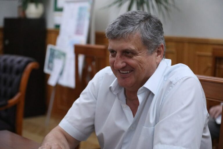 Сергей Меликов поздравил Алексея Гасанова с юбилеем