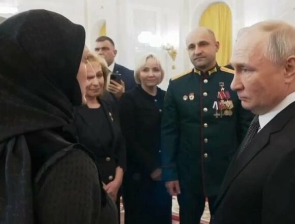 Дагестанка Сапижат Мазаева попросила Владимира Путина принять участие в выборах Президента РФ
