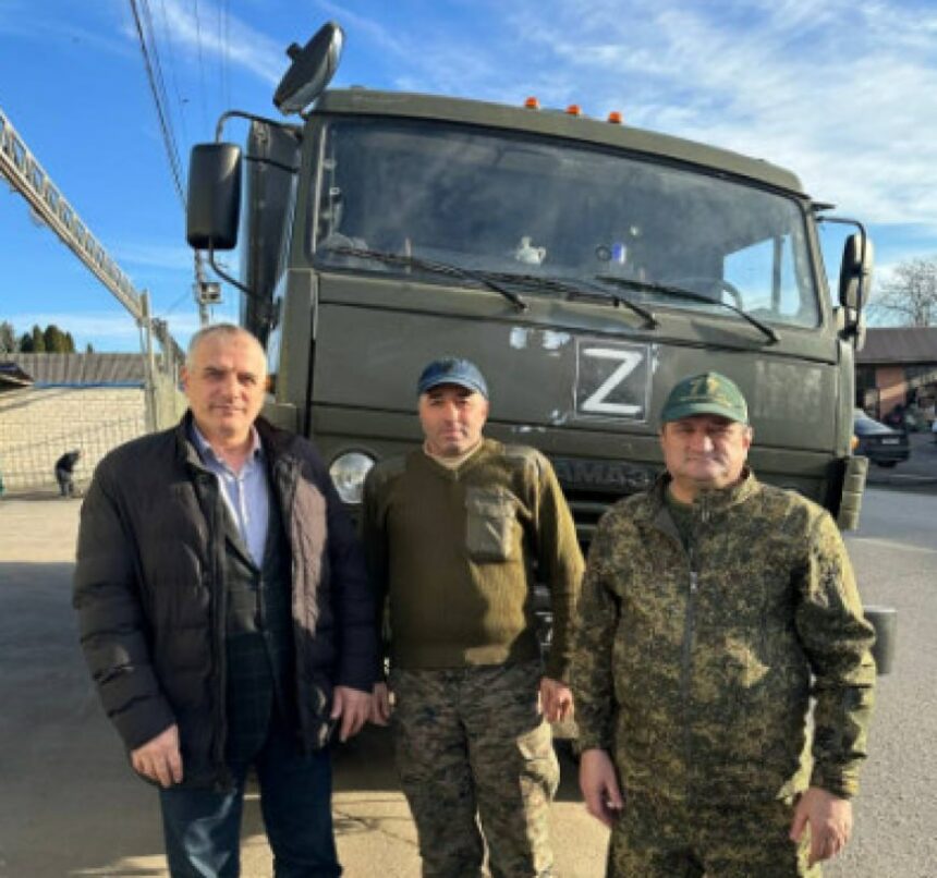ВЕТЕРАНЫ ДАГЕСТАНА И ИНГУШЕТИИ ВСТРЕТИЛИСЬ ВО ВРЕМЯ ДОСТАВКИ ГУМПОМОЩИ В ДОНБАСС
