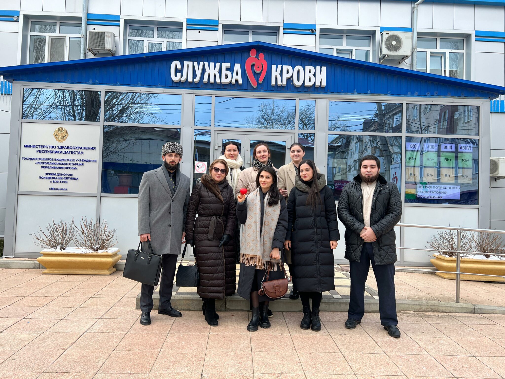 В Махачкале прошла донорская акция, организованная Республиканской станцией переливания крови совместно с Агентством информации и печати РД