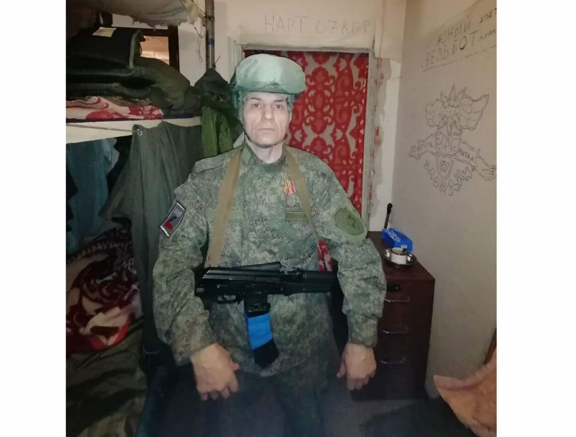 Доброволец из Рутульского района с. Кина получил боевую президентскую награду за мужество