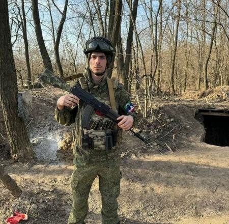 Участник СВО Новолакского района  Шарипов Рамазан Омарович с честью выполняют свой воинский долг