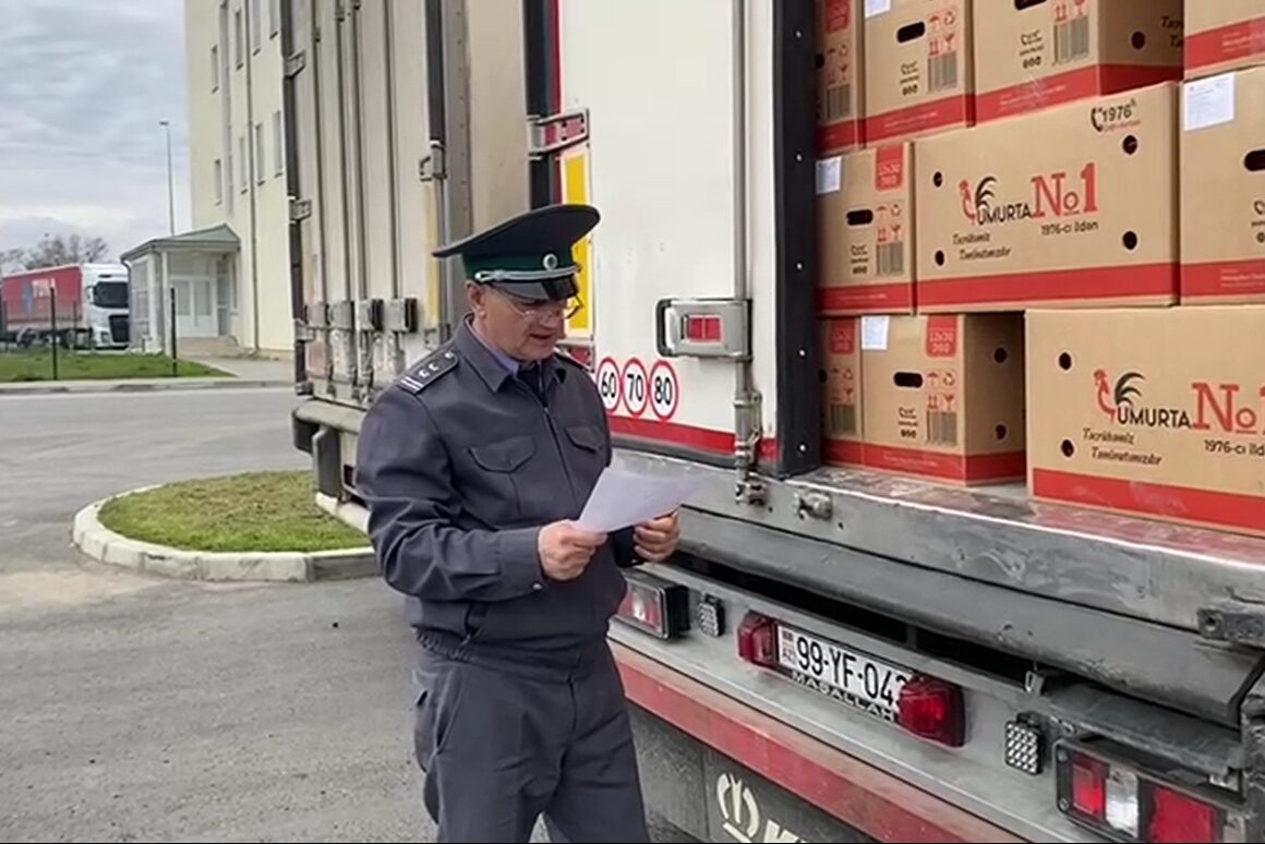 Чуть менее 5 млн пищевых яиц из Азербайджана были ввезены за прошлую неделю через пункт пропуска «Яраг-Казмаляр» под контролем Россельхознадзора по Дагестану