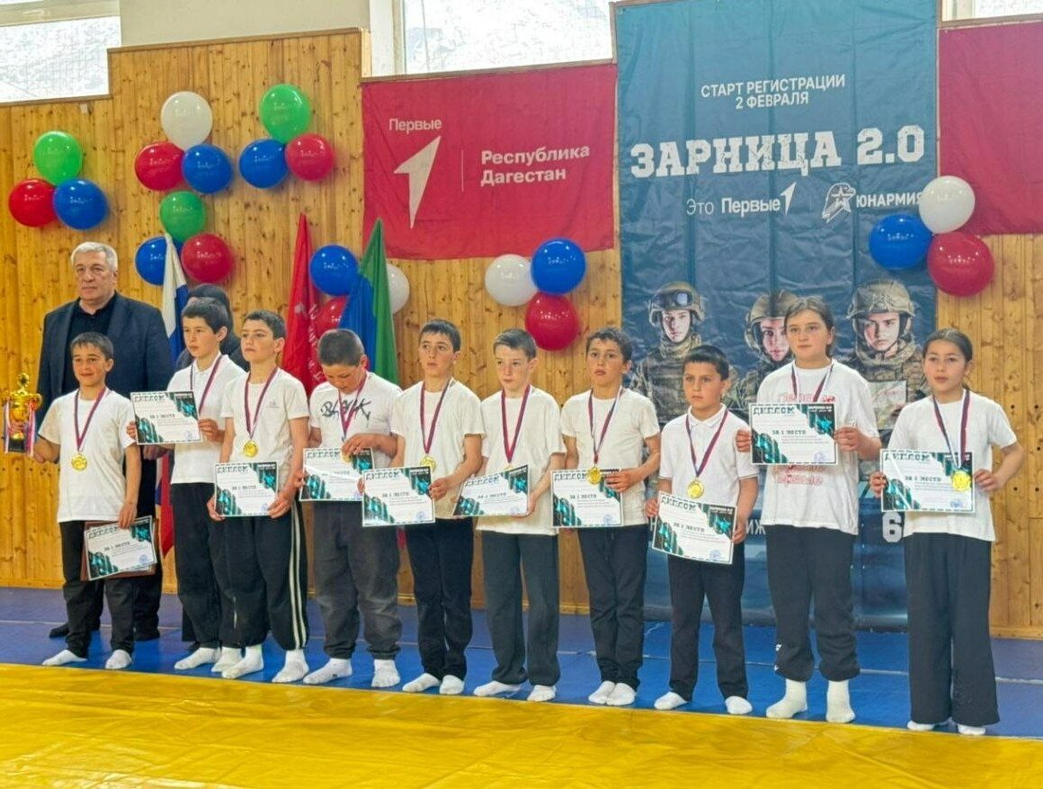 В Агульском районе ярко завершился муниципальный этап "Зарницы 2.0"