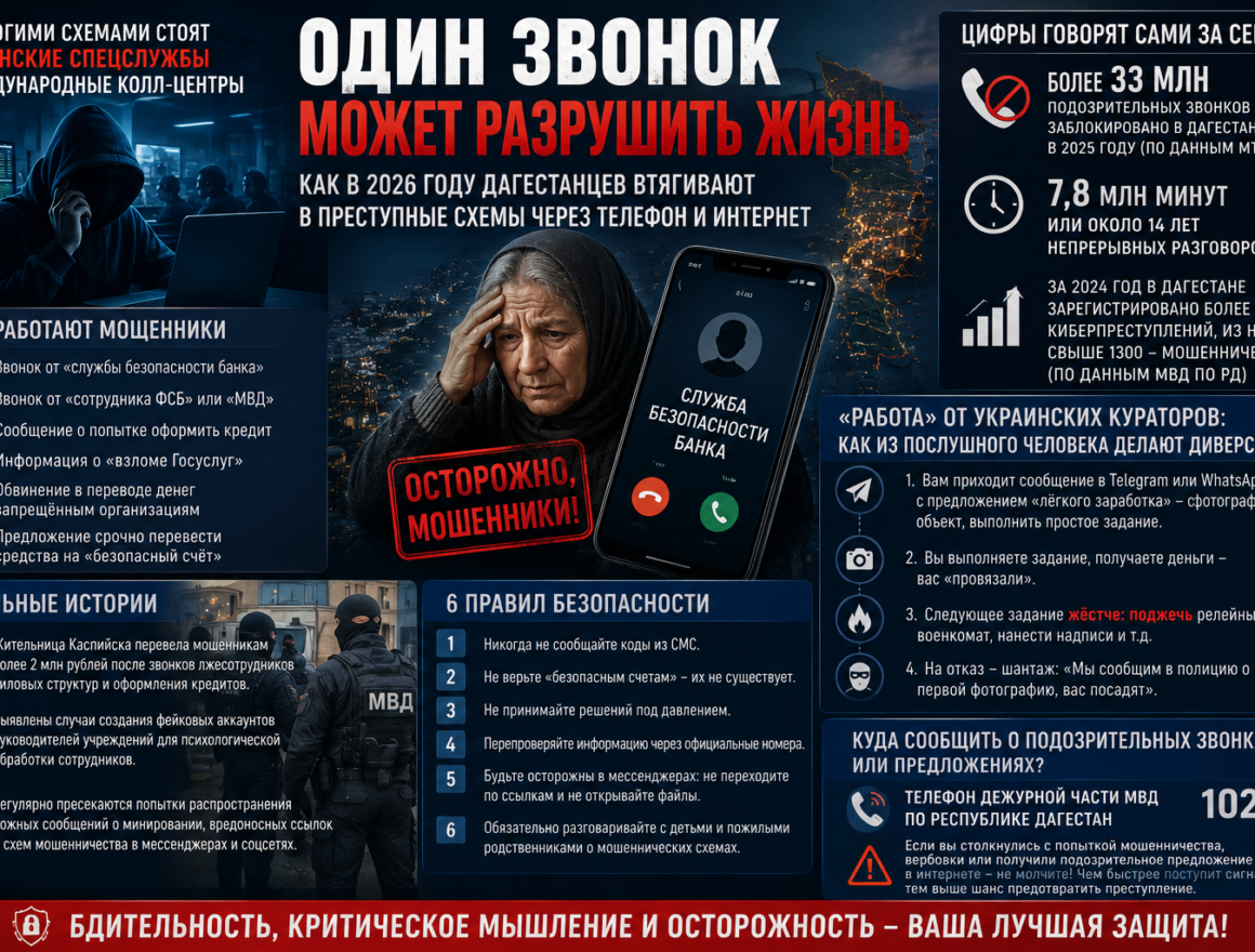 Осторожность- лучшая защита от мошенников