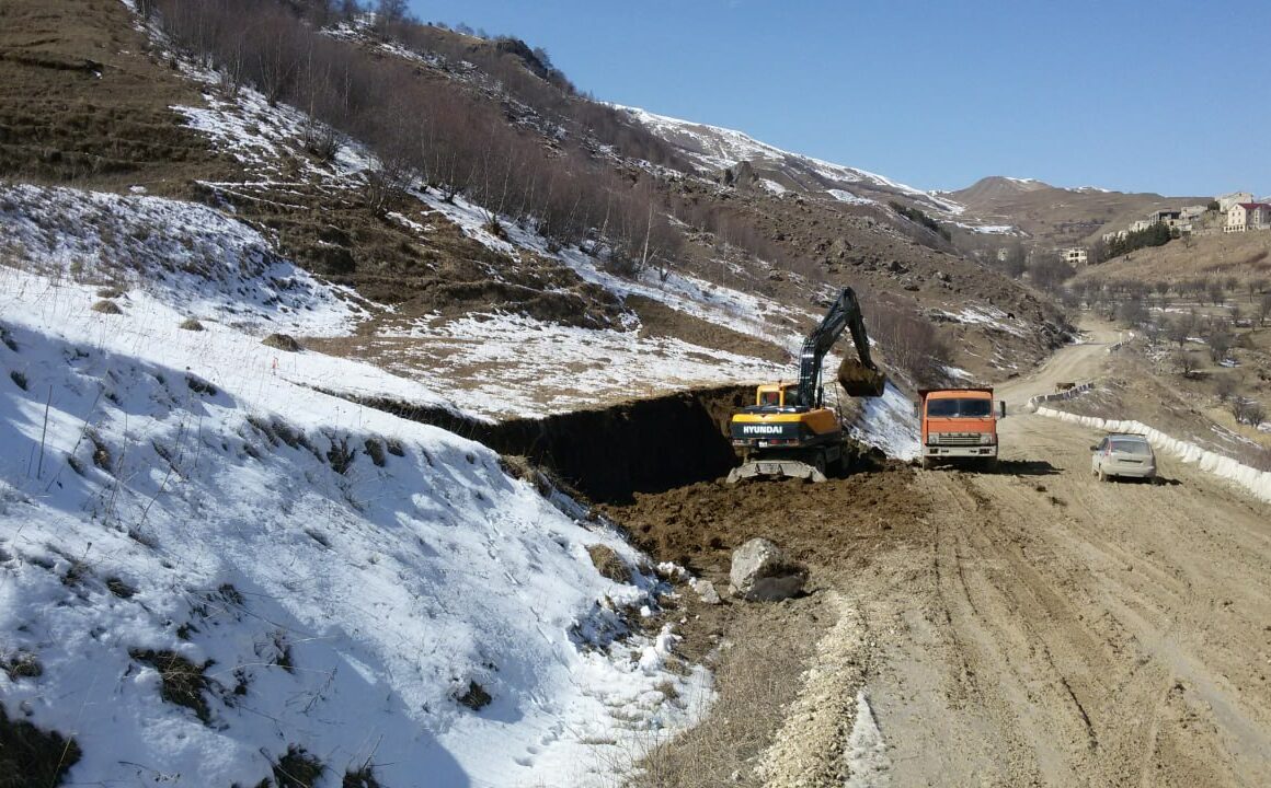 В Дагестане полным ходом идет капитальный ремонт дороги к селу Балхар